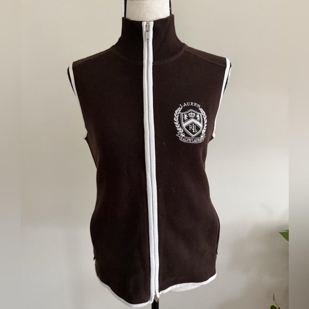 Ralph Lauren Brown Active Vest